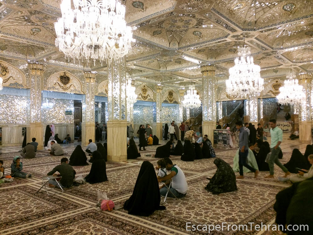 The Dar-al Hojjeh at Imam Reza Shrine, Mashhad, Iran