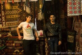 Shopping in and around Jome (JOE-meh) Bazaar, on Tehran's Jomhouri Ave.