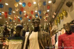 Shopping in and around Jome (JOE-meh) Bazaar, on Tehran's Jomhouri Ave.