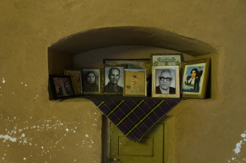 The room of meditation at the Zoroastrian Nartitee Ecolodge, Taft, Yazd Province, Iran