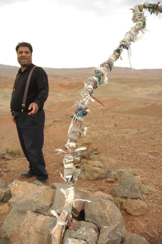 Baba langar historical sites, near sabzevar, iran