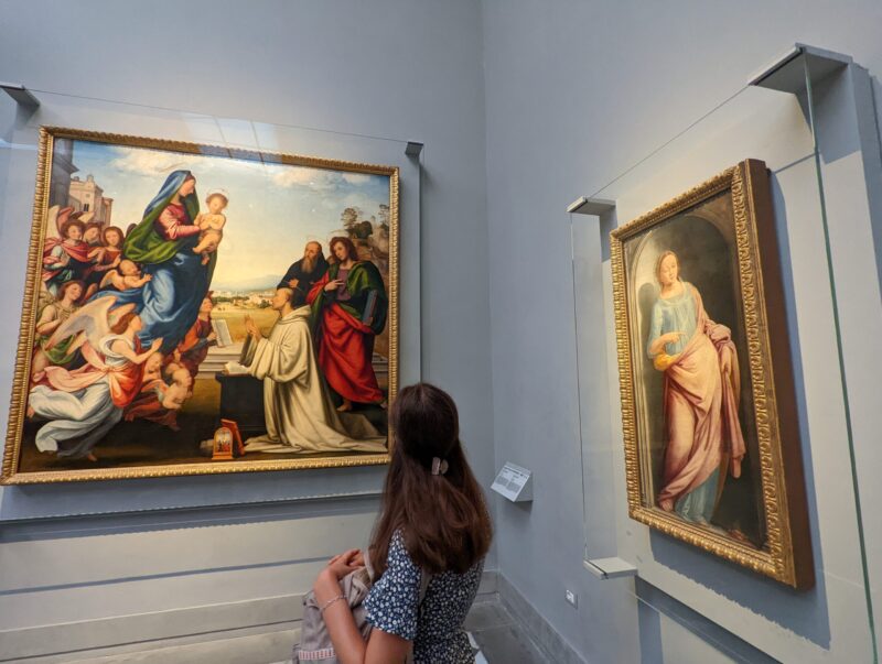 overdosing on mythology at Uffizi Gallery, Florence