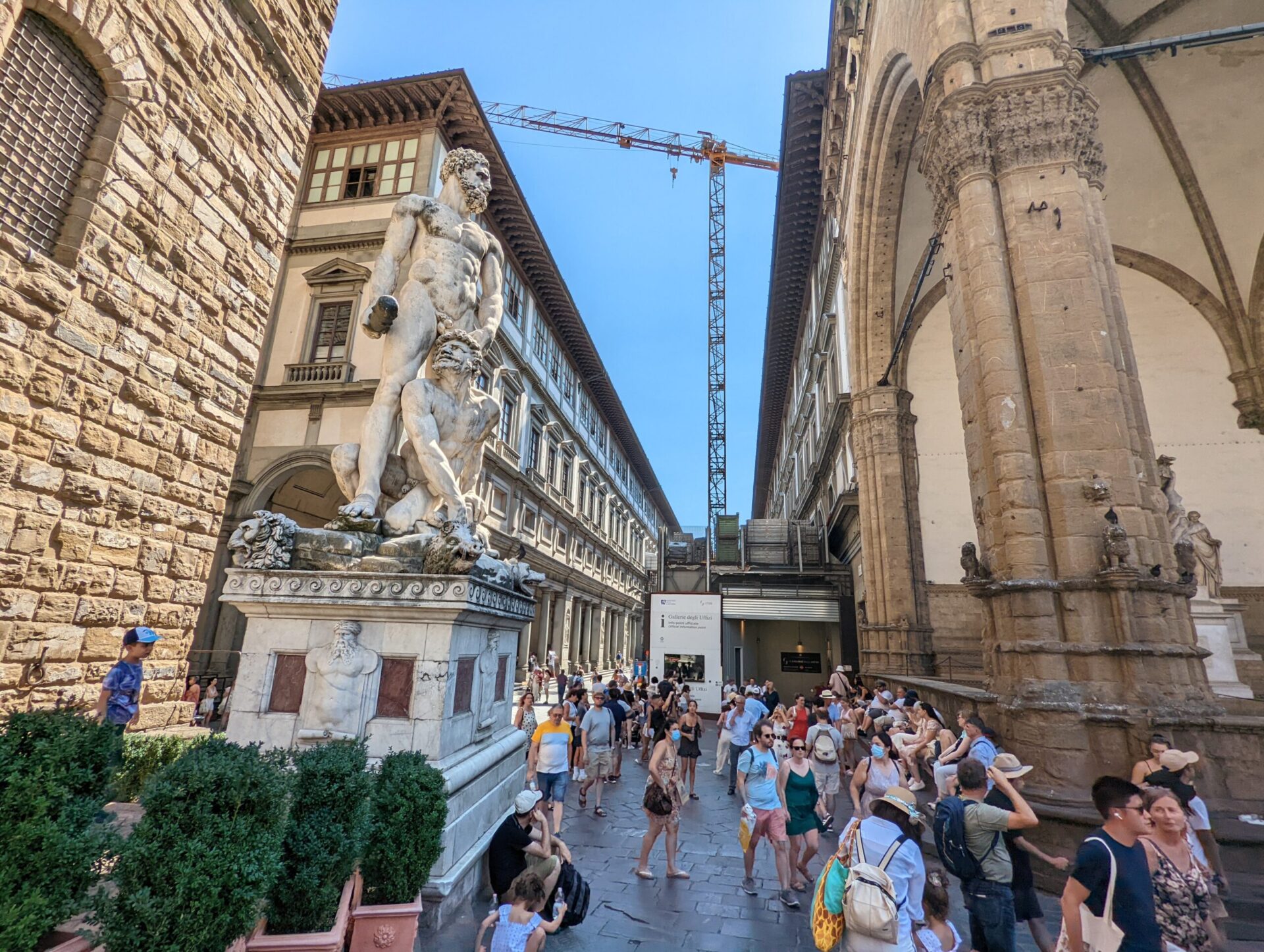 Hercules and Cacus in Florence