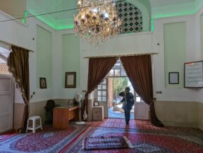 Mausoleum tomb of abol hasan kharaghani aboul hassan shahrud iran tourism destination mystic sufi 006