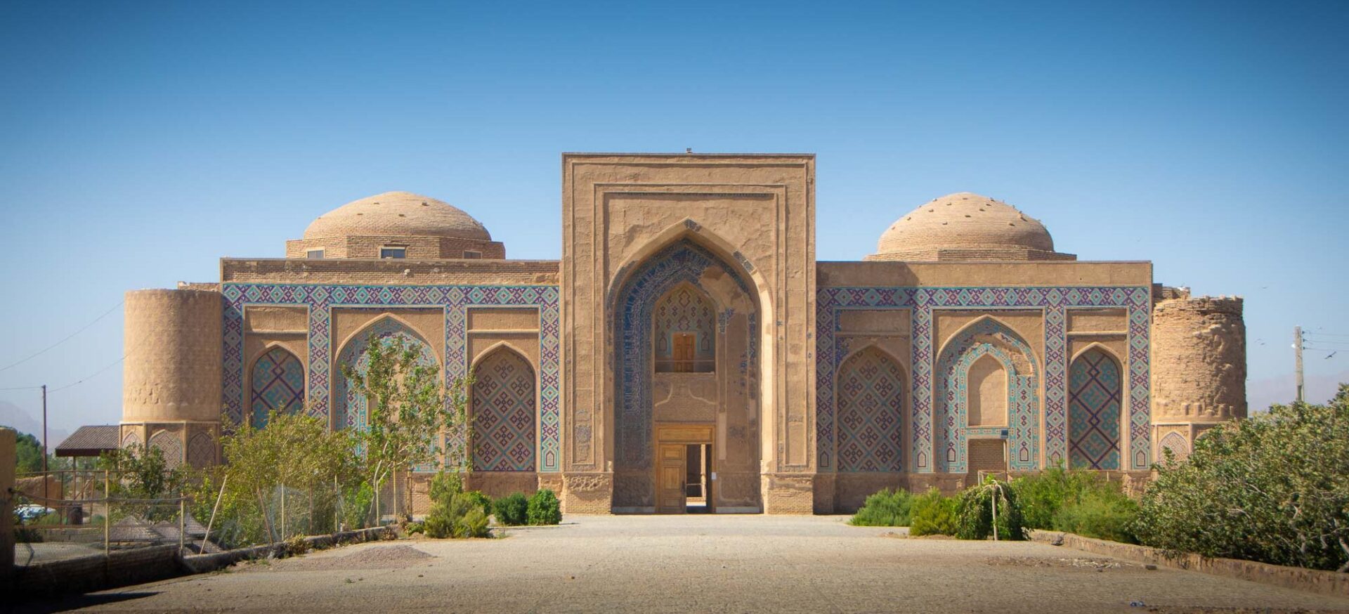 The Khargerd Ghiasieh complex near Khaaf, Razavi Khorasan Province, in northeast Iran. Copyright Ali Torkzadeh, EscapefromTehran.com