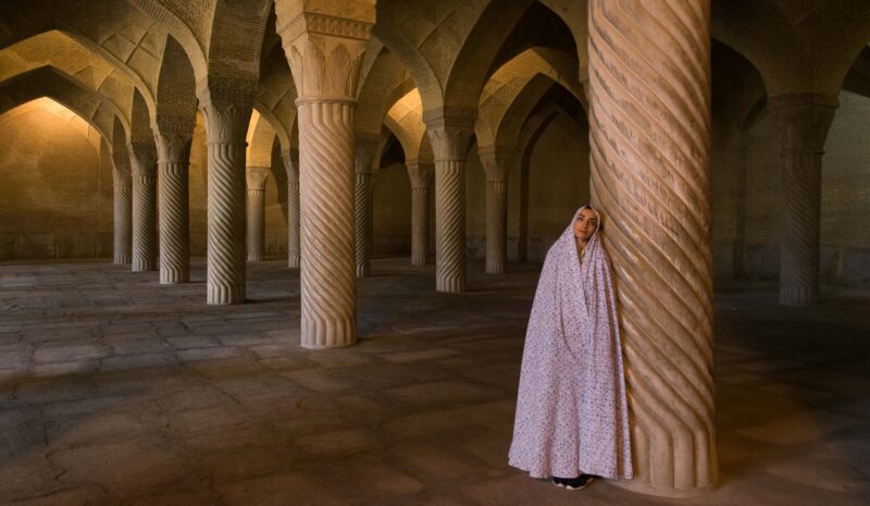 The shabestan of the Vakil Mosque of Shiraz, Iran. Copyright Ali Torkzadeh, EscapefromTehran.com